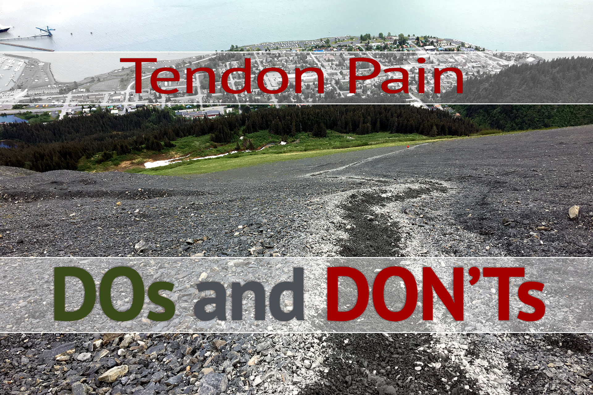 Tendon Pain - DOs and DON'Ts